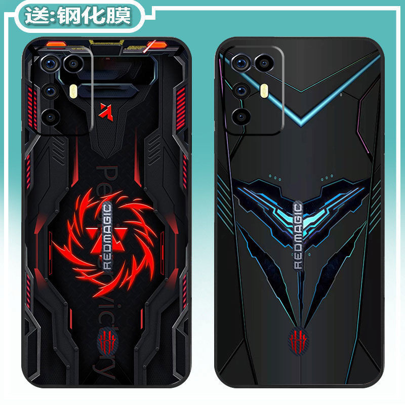 สำหรับเคสโทรศัพท์ Nubia Red Magic 6R 5G กันกระแทก ปกด้าน NX666J เกมมิ่ง เคสบางนุ่มสำหรับผู้ชาย
