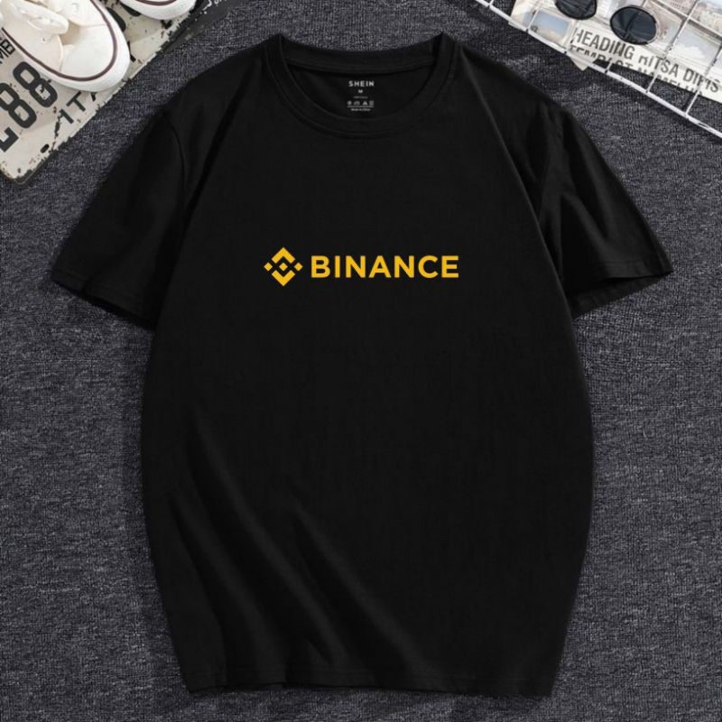 KRIPTO T-SHIRT / BINANCE EXCHANGE / SHORT SLEEVE FOR ADULTS / UNISEX สําหรับผู้ชายและผู้หญิง / ผ้าฝ้