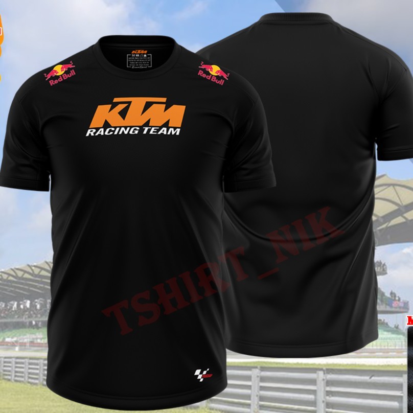 เสื้อยืด Ktm Racing - สีดํา Baju Ktm