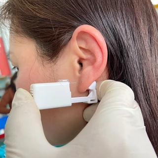เจาะหู ที่เจาะหู เครื่องเจาะหู เจาะจมูก สไตล์เรียบๆ แบบใช้แล้วทิ้ง (พร้อมส่งจากไทย)