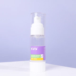 KVY Airless Pump Travel Bottle 30ml ขวดสุญญากาศแบางของเหลว หัวปั๊ม ขนาดบรรจุ 30มล..