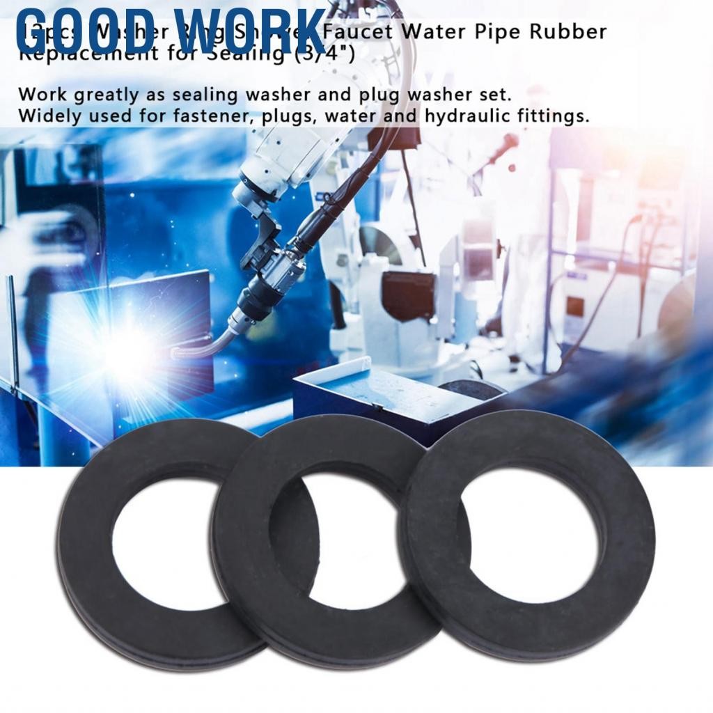 Good work Kadimendium 12pcs เครื่องซักผ้าแหวนฝักบัวฝักบัว faucet o ซีลท่อน้ำการเปลี่ยนยางแบนสำหรับกา