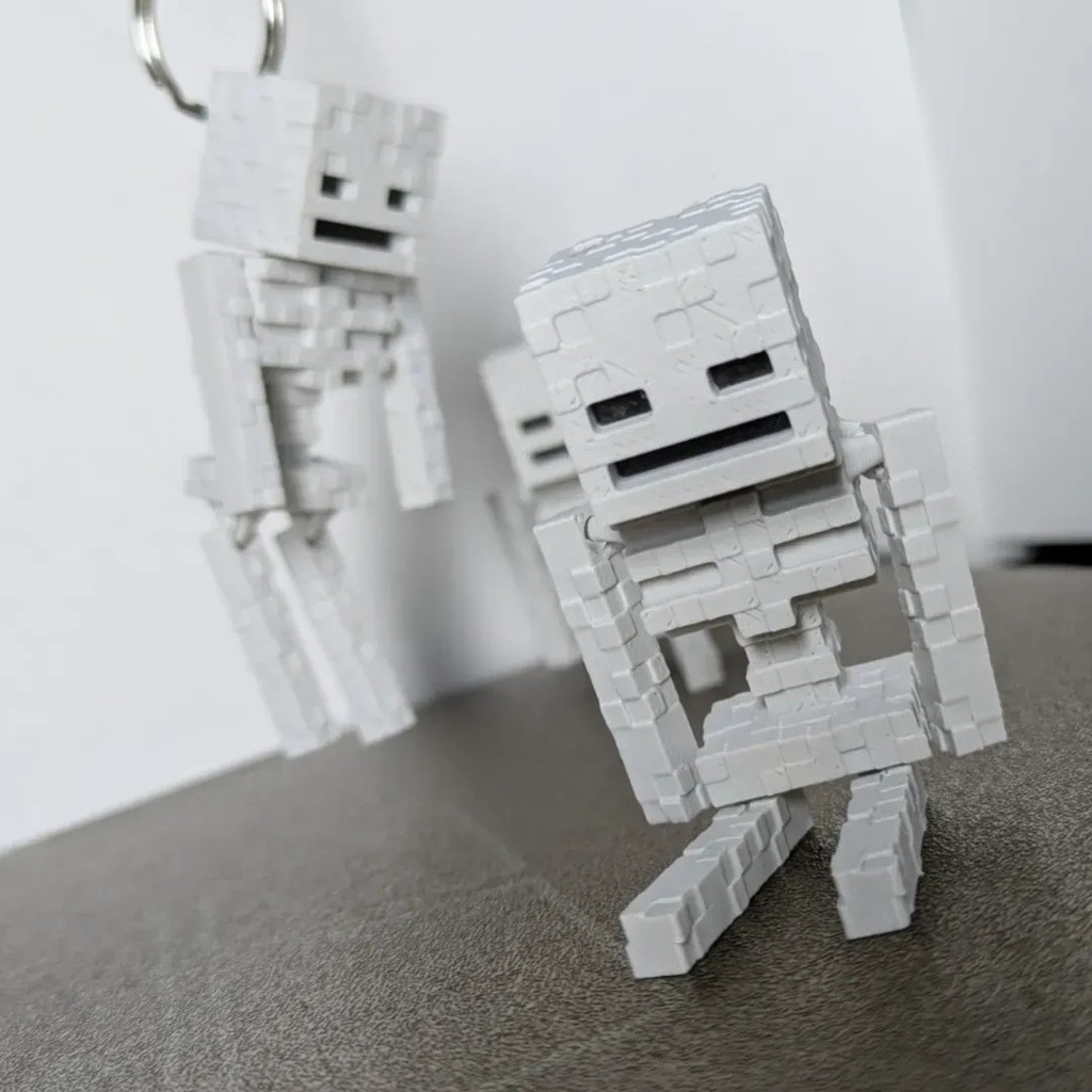 Minecraft Minecraft Skull-Integrated Printing Movable Joint Toy Minecraft