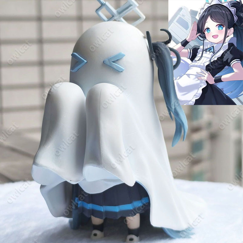 ฟิกเกอร์ Blue Archive Tendou Alice (Ghost Ver.) 8cm Halloween Girl Loli Student Cosplay Uniform Game Development Department PVC Figure Packed in Box Model Millennium