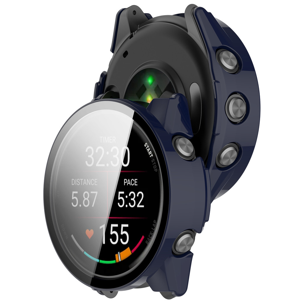 เคส Garmin Forerunner 970 570 เกราะป้องกัน เคส Garmin Forerunner 570 เคสป้องกัน 360° ฟิล์มกันรอยหน้าจอรอบด้าน ฟิล์มกันรอย Garmin Forerunner 970 570 ราคา ถูกที่สุด ดีลบีเคเค แกลเลอรีภาพที่ 7