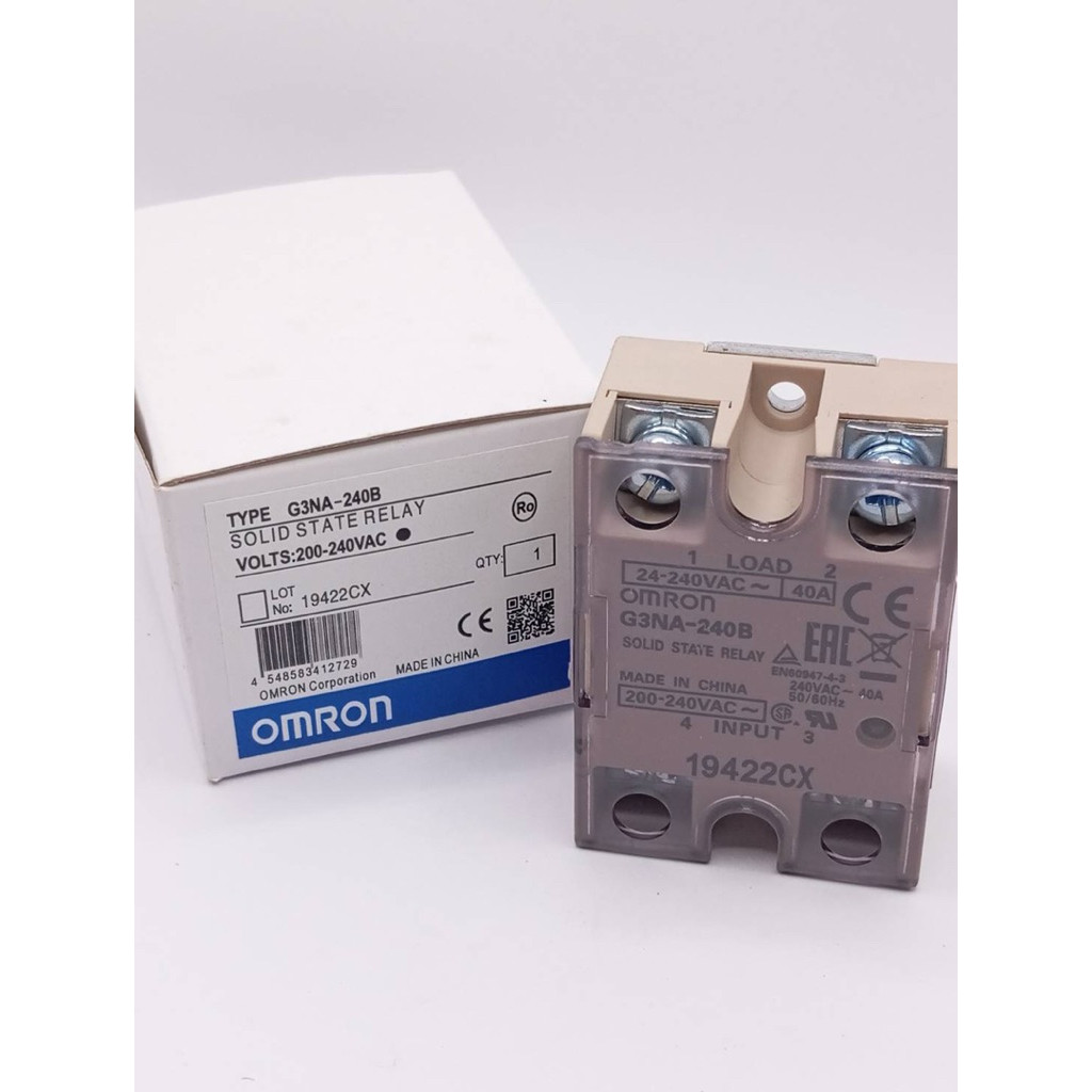 G3NA-240B ไฟ200-220v โซลิต รีเลย์ TYPE G3NA-240B SOLID STATE RELAY VOLTS:200-240VAC