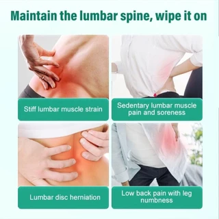 20g/40g lumbar Cold Compress gel Wormwood Herbal care ingredients Lumbar discomfort sitting long time Muscle Joint use