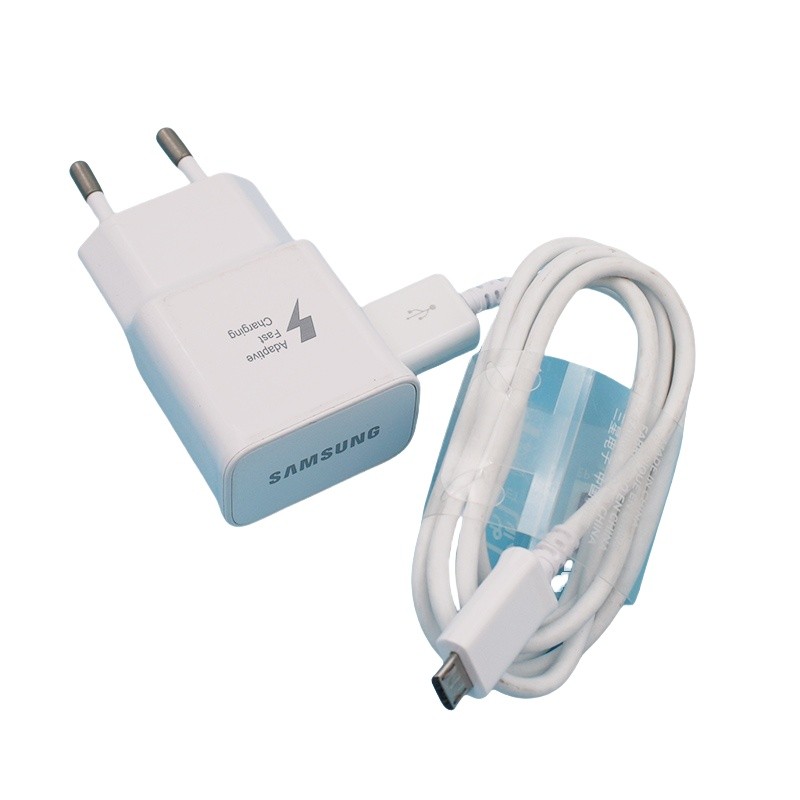 SAMSUNG 15W Turbo Fast Charging Charger 1M Micro USB สาย Wall Power Adapter สําหรับ Galaxy S7 S6 Edg