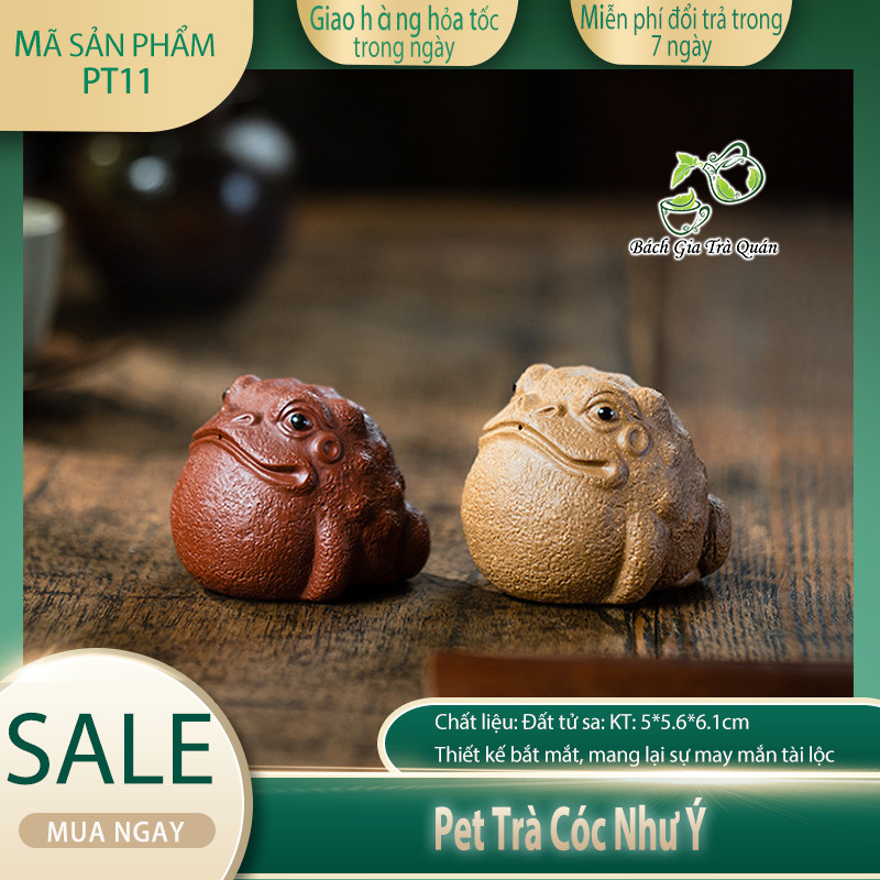 Pet Nhu Y Toad Tea - ขนาด: 5*5.6*6.1cm