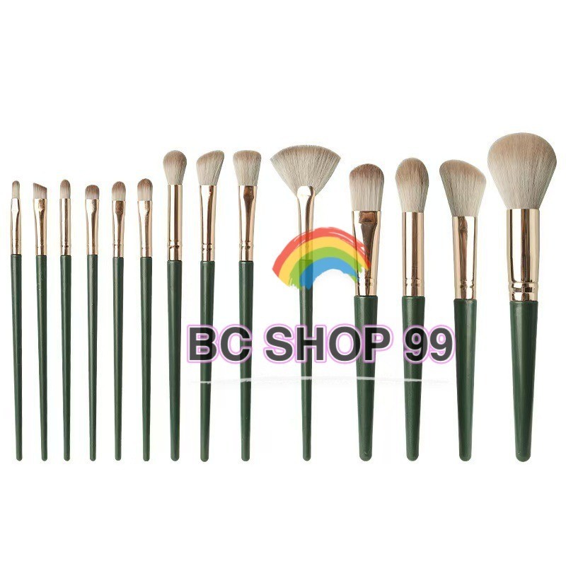 แปรงแต่งหน้า14ชิ้น เซ็ตแปรงแต่งหน้า​​ แปรงแต่งหน้า อุปกรณ์แต่งหน้า ราคาไม่แพง🛒📌 - 4