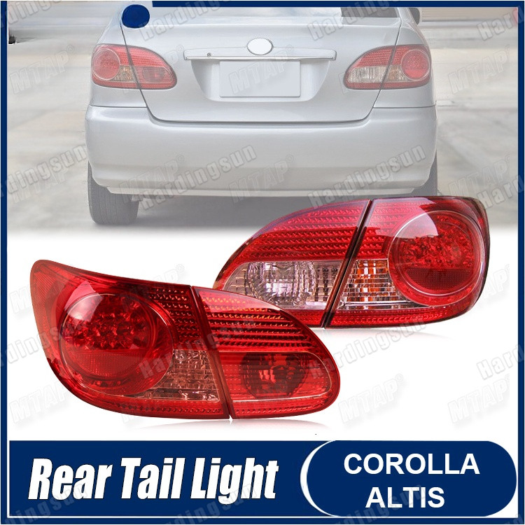 สําหรับ Corolla ALTIS ไฟท้ายไฟท้ายด้านหลังไฟเบรคสําหรับ TOYOTA Corolla ALTIS 2004 2005 2006 ZZE121 Z