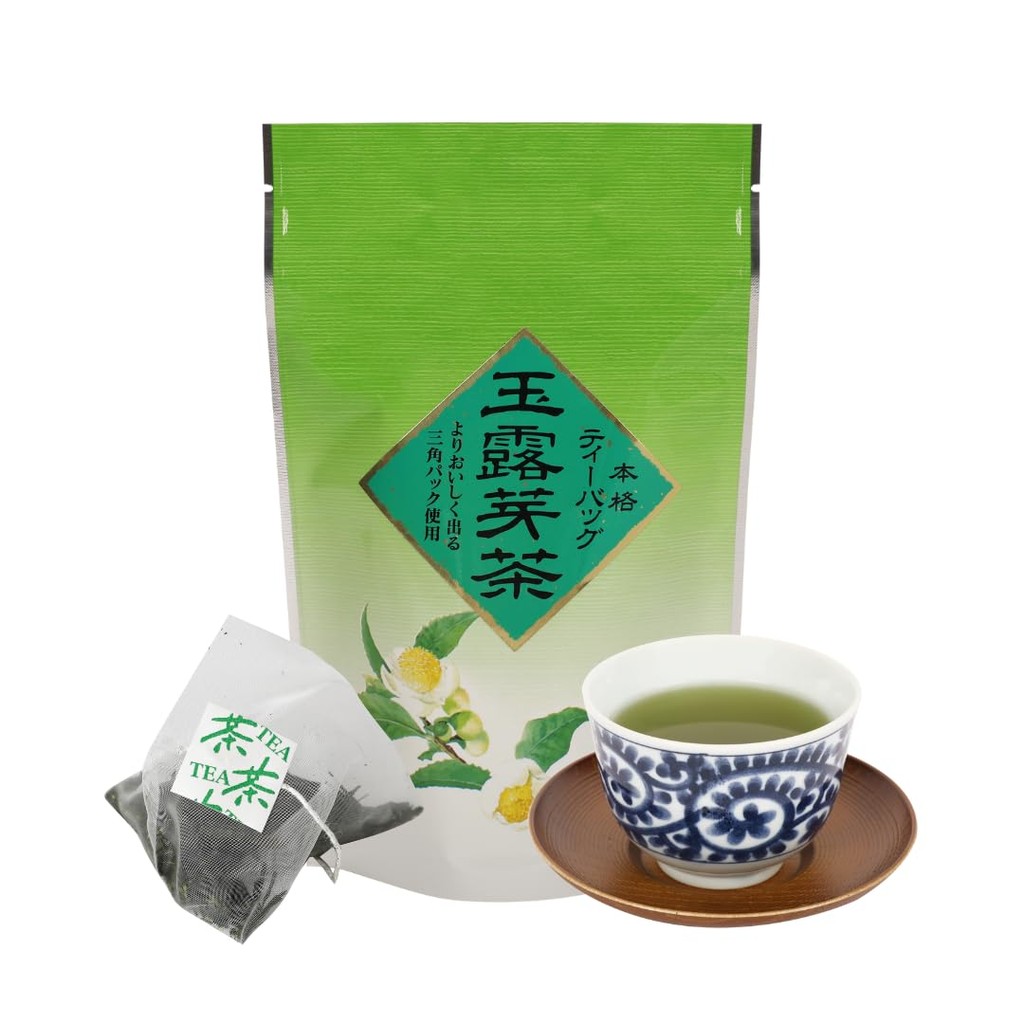 Seisenen Honten Gyokuro Sprout Tea Bags Kyoto Uji Fragrant Aroma Gyokuro High-Quality Tea Leaves Cen