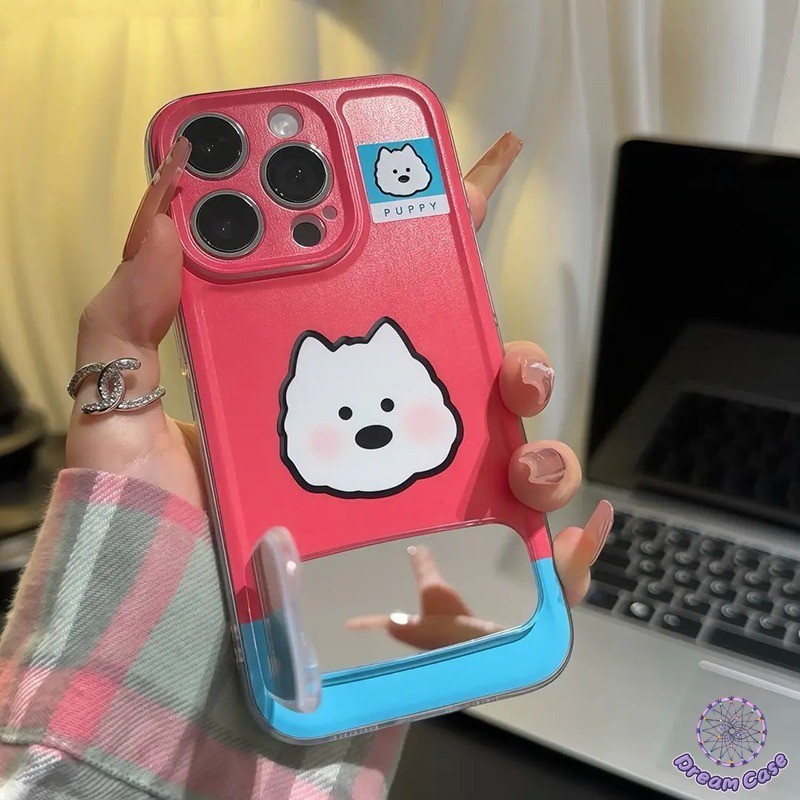 ตัวยึดกระจกลูกสุนัขเพนกวินน่ารัก เคส Redmi 9A 9C 9T 9 9C NFC 10A 10C 10 Note 13 10 11 11s 10s 8 9 Pro Plus POCO X5 M3 - รูปที่ 6