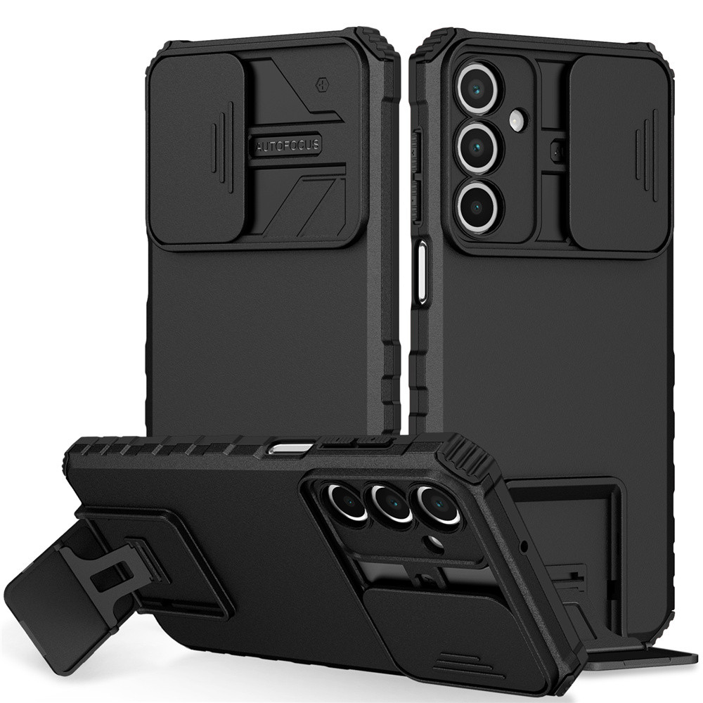 Samsung Galaxy A56 A36 A16 A55 A35 A15 A54 A34 A14 Stand Holder เคสโทรศัพท์มือถือฝาหลังเกราะปลอก
