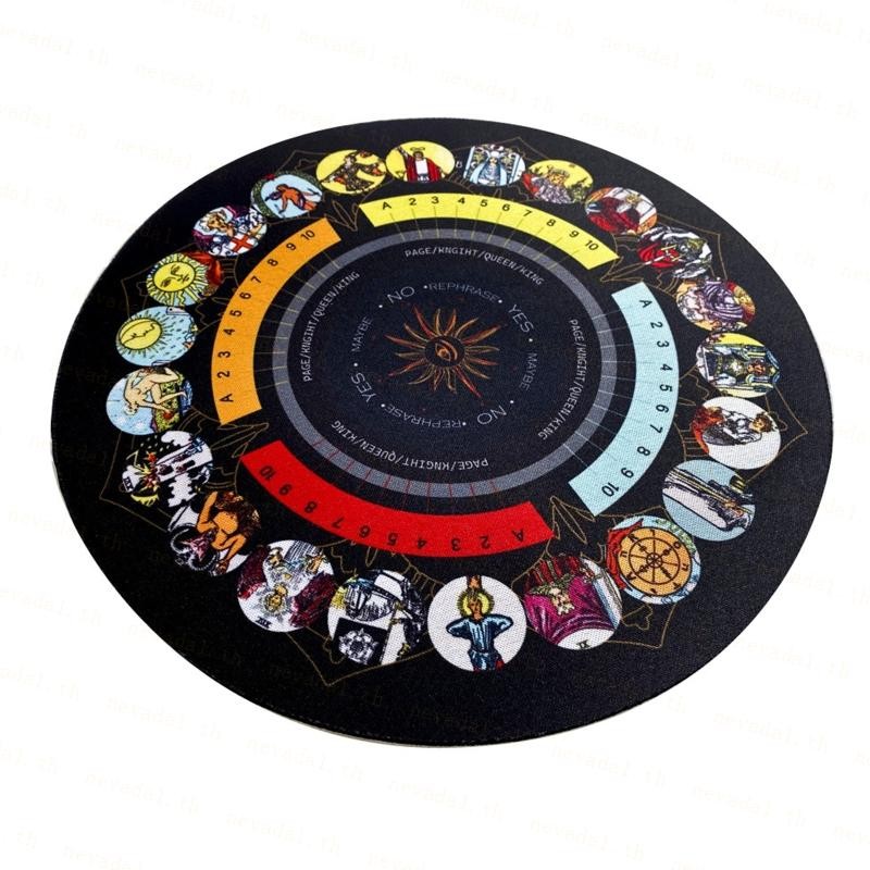 ʚɞ Ne ʚɞ Tarot Divination Tapestry ผ้าสูงการ์ด Divination Pad ผ้าปูโต๊ะไพ่ทาโรต์