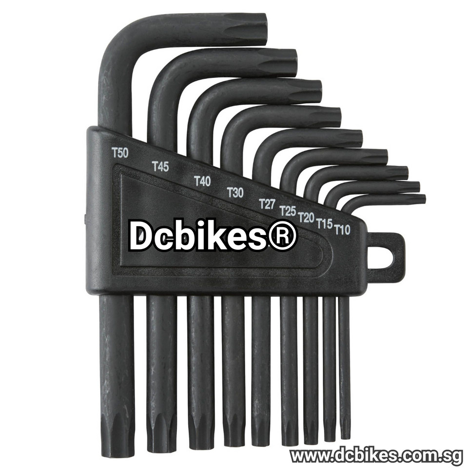 XD Short Torx Star Allen Key Set 9 ชิ้น