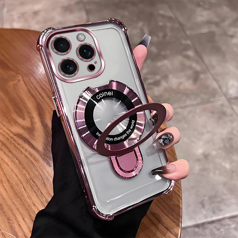 เคส iphone 16E 16 pro max 15 plus ที่วางโทรศัพท์สําหรับใหม่ Soft Anti fall เกราะป้องกันวงเล็บ DUD - รูปที่ 2