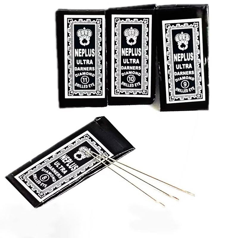 (ยกมัด 10) เข็มเย็บและเย็บมือ NEPLUS Crown - สินค้าของแท้ [PTBT]