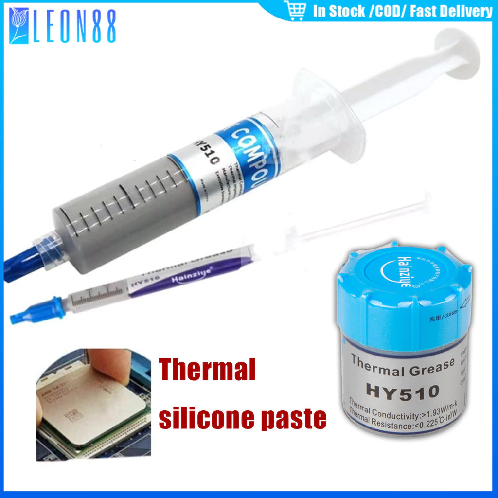 ของมาใหม่！ซิลิโคนระบายความร้อน CPU ซิลิโคนร้านซ่อมคอม 20g พาสต้าเทอร์มอล ระบายความร้อน CPU VGA โน๊ตบุ๊ค