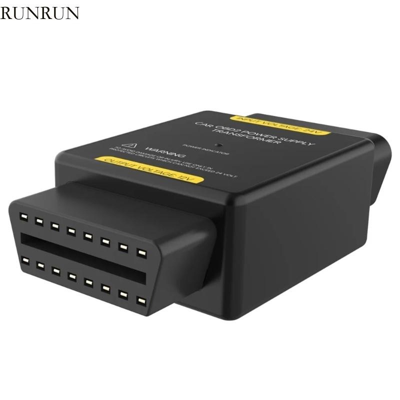 RUN 24V ถึง 12V แหล่งจ่ายไฟ TransformersConverter เครื่องลดแรงดันไฟฟ้าสําหรับรถยนต์รถบรรทุก