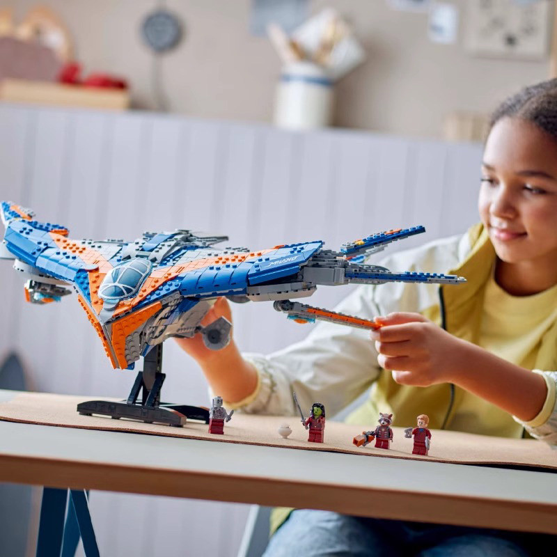 ใช้ได้กับ LEGO Super Heroes Guardians of the Galaxy 76286 เรือ Mila ของเล่นบล็อกสำหรับเด็ก