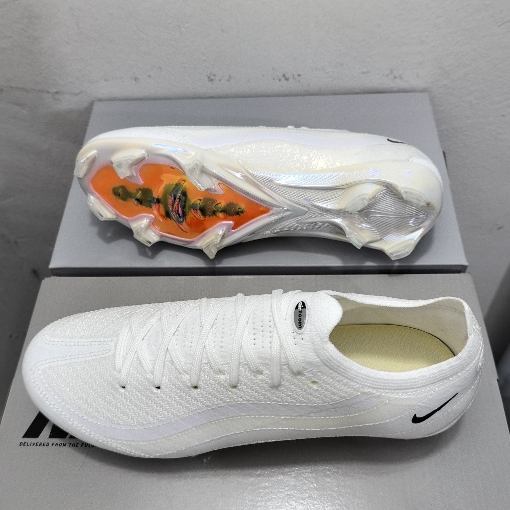 Air Z00M Mercurial Vapor 16 Elite FG Size:36-45 รองเท้าฟุตบอลชายถักกลางแจ้งรองเท้าฟุตบอลกันลื่นและทน
