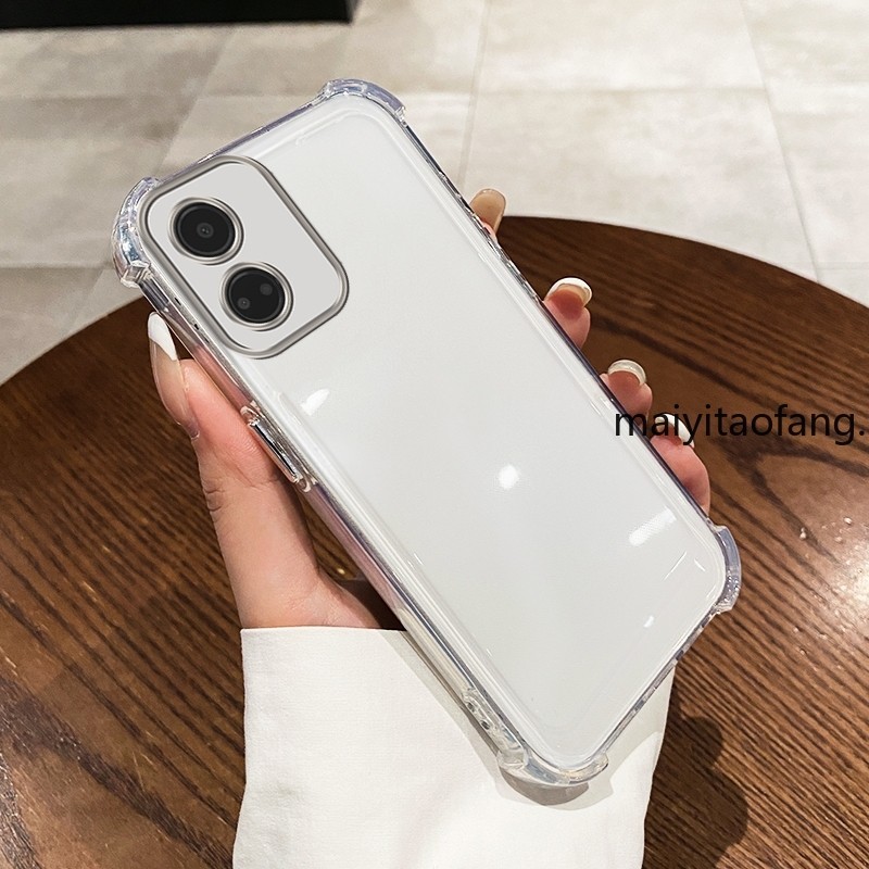 [3 in 1]เคสสําหรับVIVO Y36 4G y36 5G vivo y27s Y78 Y76 Y77 5G y72 กันกระแทก 3D Uผู้ถือใหม่ความงาม 360° Clear Thin พร้อมตัวยึด SJXMSZJ01 - รูปที่ 5