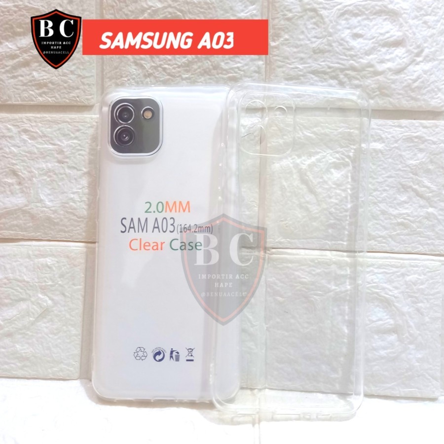 CASE SAMSUNG S26 – CLEAR HD 2MM SAMSUNG S26 S26 PLUS S26 EDGE S26 ULTRA SAMSUNG A03 - BC88