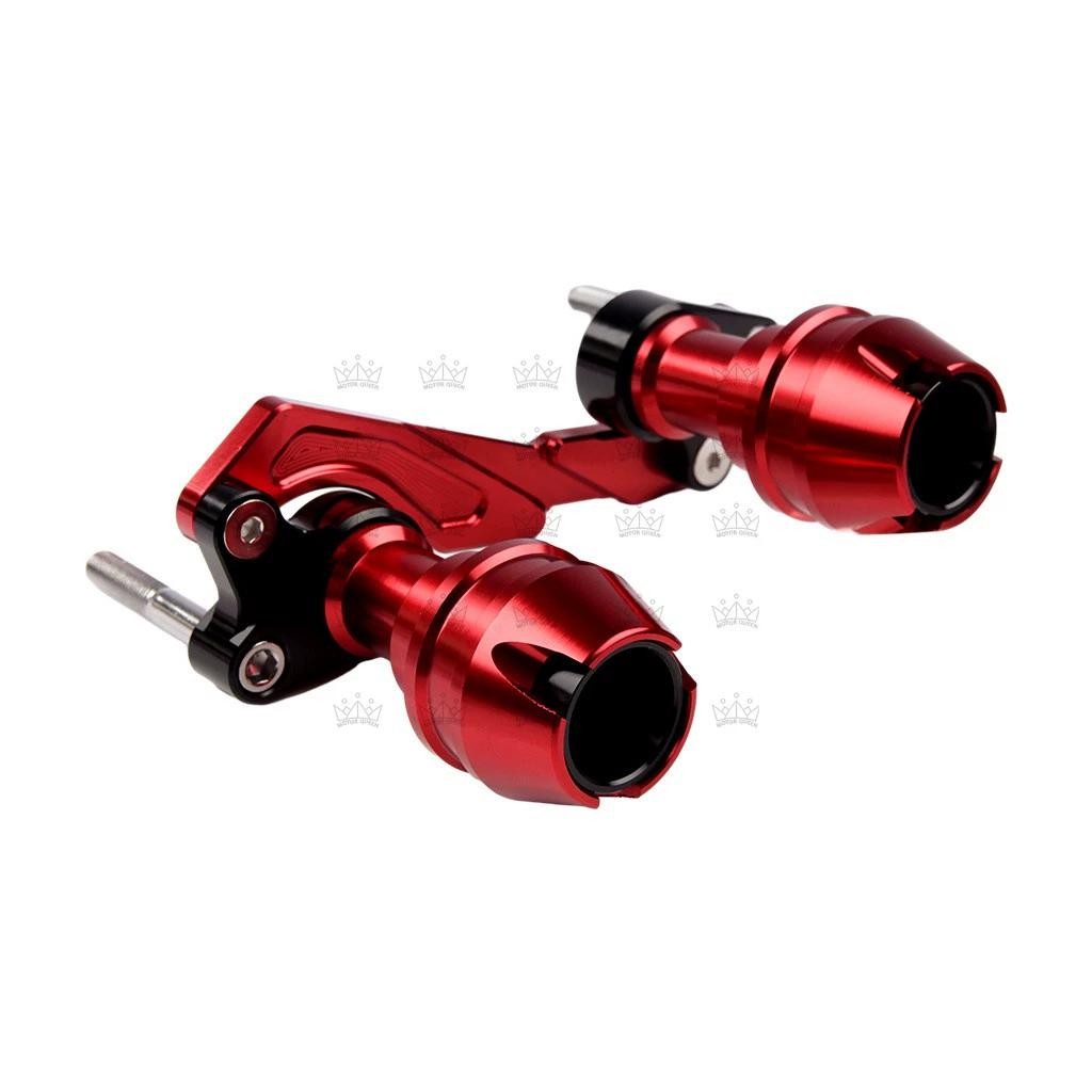 เหมาะสําหรับ Honda forza350 XMAX300/250 ท่อไอเสียดัดแปลง Shock-proof Stick Conjoined กาวป้องกัน UHR1