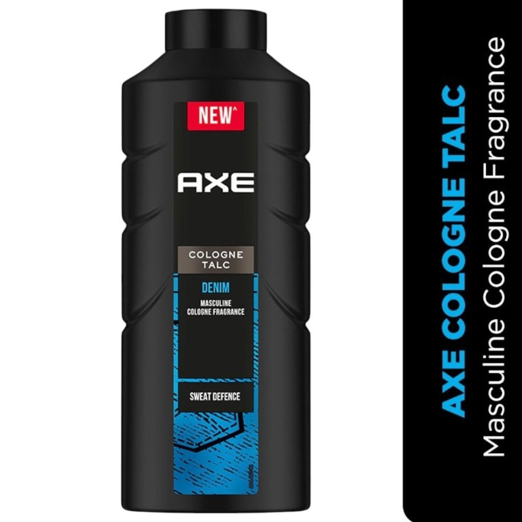 Axe แป้งทัลค์ Denim Cologne Talc Powder 100g