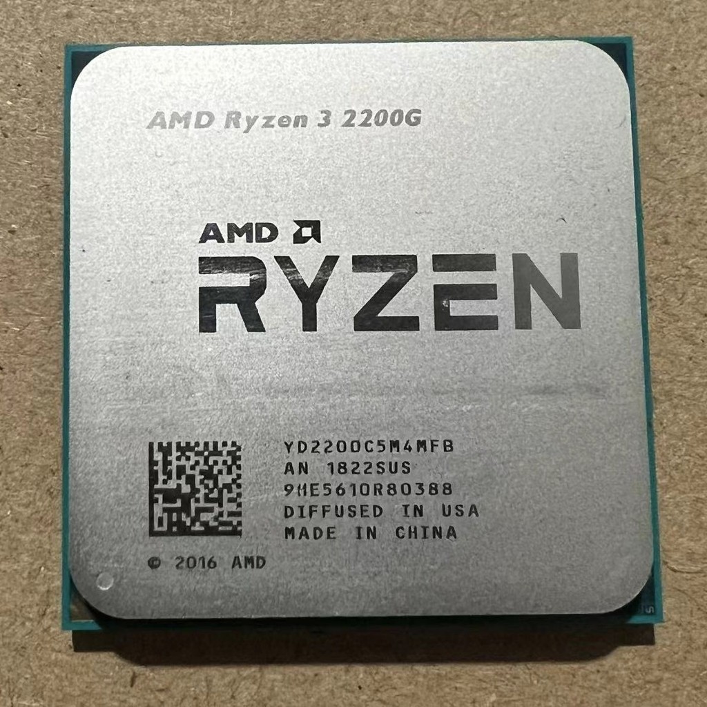 โปรเซสเซอร์ AMD Ryzen R3 2200G AM4 2400g 3200g 3400g