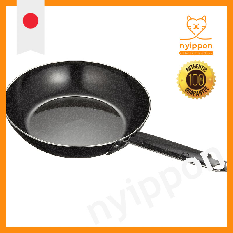Endo Shoji TKG Iron Frying Pan 18cm Inner Diameter × Depth (mm) 183 × 40 Bottom Diameter (mm) 120 Pl