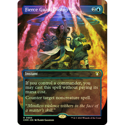 การ์ด EDH PlayTest - ผู้ปกครองที่ดุเดือด (สีน้ําเงิน)