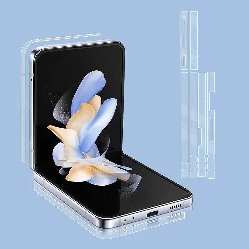 [ 2 ชุด ] ฟิล์มกันรอยด้านข้าง OPPO Find N3 Flip / N2 Flip Hydrogel Frame ฟิล์มกันรอยหน้าจอ