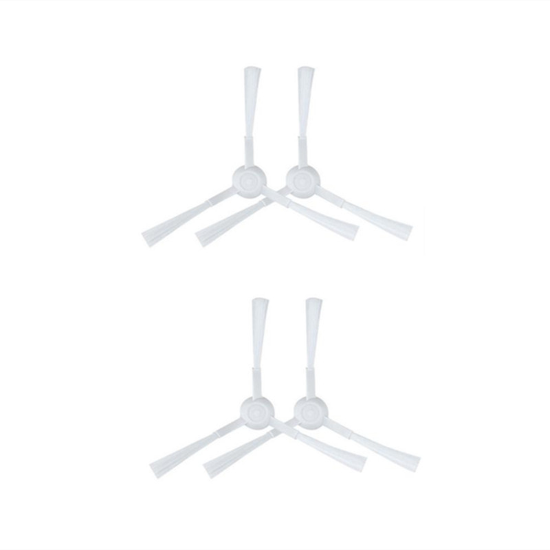 4 ชิ้นแปรงด้านข้างเข้ากันได้สําหรับ Airbot X40 Ultra / X40 Master หุ่นยนต์เครื่องดูดฝุ่นอุปกรณ์เสริม
