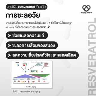 Resveratrol (60 แคปซูล) Do Not Age 1000 mg. (Trans-resveratrol 1000 mg.) เรสเวอราทรอล