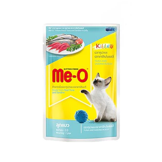 [ยกโหล] Me-O Pouch 80g [มี10สูตร] อาหารเปียก แมว มีโอ เพาซ์ แบบซอง ขนาด 80 กรัม (12ซอง)