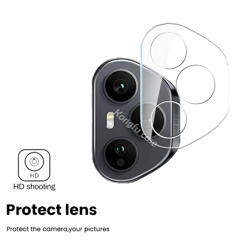 1-3 ชิ้นกล้องฟิล์มกระจกนิรภัยสําหรับ Honor 400 300 200 Pro Lite Honor400 Honor400Pro 5G 3D โปร่งใสเลนส์ Protector Full Coverage ป้องกันกระจกเลนส์ฟิล์ม - รูปที่ 3