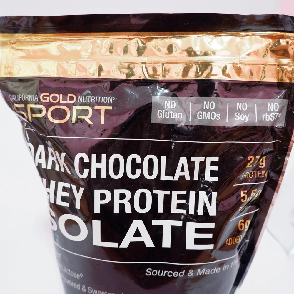 เวย์โปรตีนไอโซเลท California Gold Nutrition แบ่งขาย 450กรัม เวย์โปรตีนIsolate สูตรลีน ลดน้/ำหนัก สร้างกล้ามเนื้อ