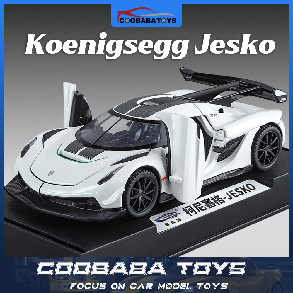 CBB 1:32 Koenigsegg Jesko Supercar โลหะผสมรถDiecastรุ่นของเล่นสําหรับเด็กเด็กผู้ใหญ่คอลเลกชันFast Shipping