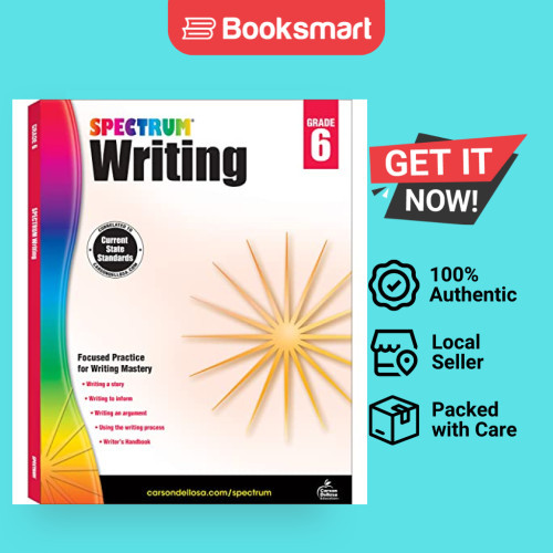 Spectrum Writing ป.6 - ปกอ่อน - อังกฤษ - 9781483812014