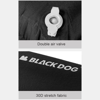 🚚สต็อกพร้อมในกรุงเทพ🚚 BLACKDOG หมอนแคมป์ปิงแบบพกพา ​หมอนแคมป์ปิงอัตโนมัติ หมอนยัดนุ่มสำหรับปีนเขา ระบบสูบลมอัตโนมัติ​ ใช้ได้กับการตั้งแคมป์/แบ็กแพ็ก/ปีนเขา​