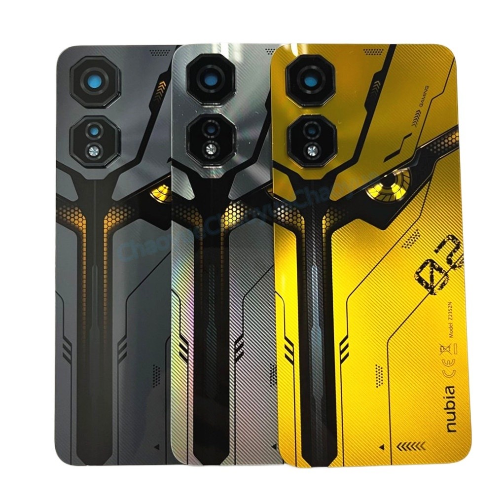 ฝาครอบแบตเตอรี่พร้อมเลนส์กล้องสําหรับ ZTE nubia Neo 2 ด้านหลังด้านหลังประตูกรอบกลางสําหรับ ZTE nubia Neo2 5G อะไหล่ซ่อม