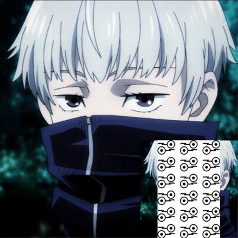 Inumaki Toge Sticker Toge Inumaki Tattoo Sticker Jujutsu Kaisen Tattoo Sticker