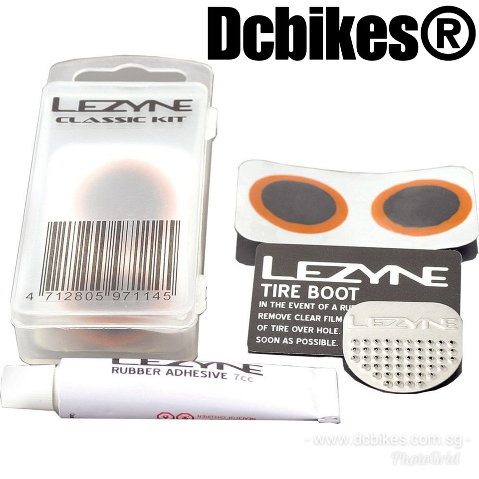 Lezyne Classic Emergency MTB Road Tyre Patch Kit