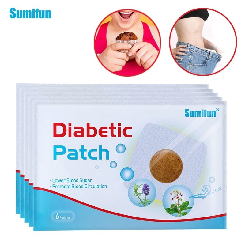 Diabetic Pad Natural Herbal Diabetes Lower Blood Glucose Sugar Balance Plaster Pads