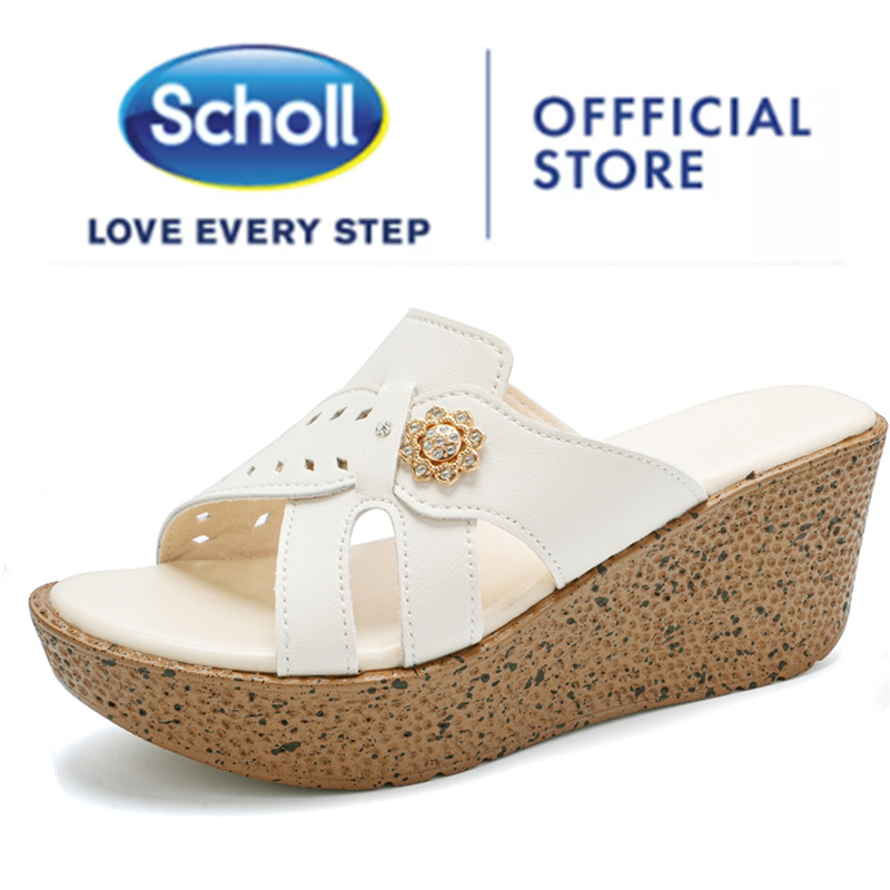 scholl รองเท้าสตรี รองเท้าลำลองสไตล์เกาหลี รองเท้าสตรี รองเท้าสตรี รองเท้าสตรี