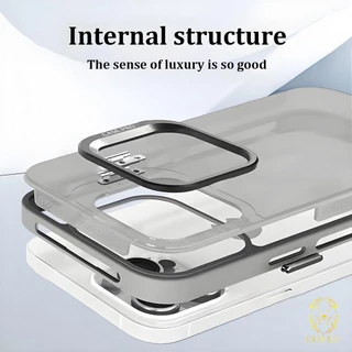 EIRVEXEL ความหรูหรา พร้อมเมาท์เลนส์ เป็นมิตรกับผิว เย็น แม่เหล็ก เคส ใช้ได้กับ: เคสไอโฟน Compatible For iPhone 16 15 14 13 12 11 Pro Max Plus ทนต่อการตกหล่น Case เคส