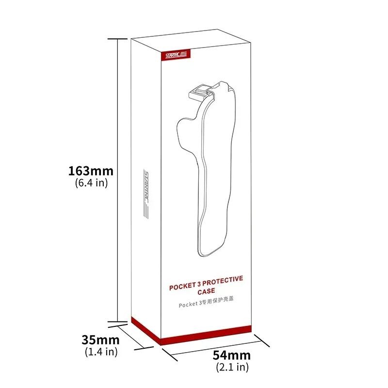 สําหรับ DJI Osmo Pocket 3 เคสป้องกันเลนส์กล้องปกป้องหน้าจอ Anti-fall Flip Cover Quick Release Case อุปกรณ์เสริม - รูปที่ 5