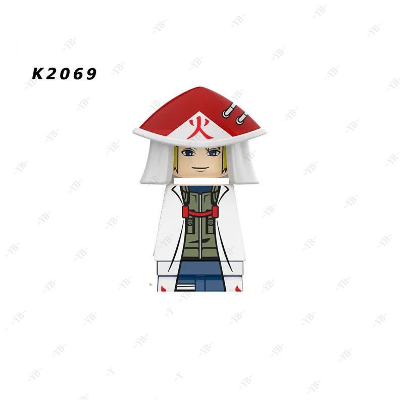 เด็กประกอบของเล่น Naruto Uzumaki บล็อกตัวต่อตัวเลขนาโน Ninjago โมเดลอะนิเมะ - รูปที่ 6